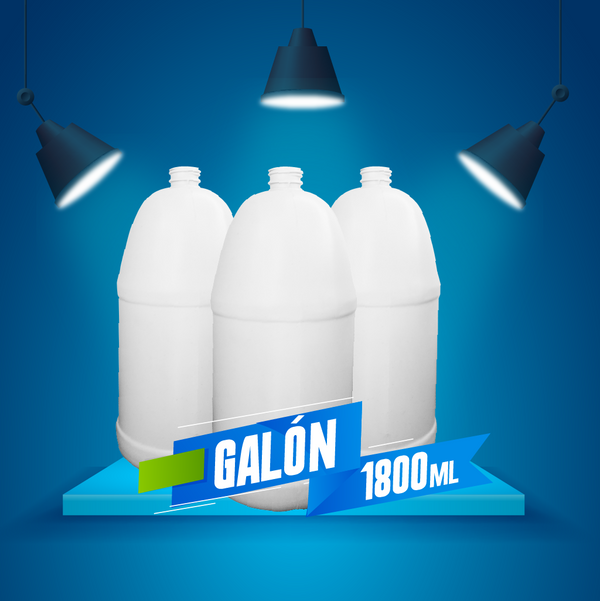 Medio Galon 1800 mL - Envase - Aseoliquidos
