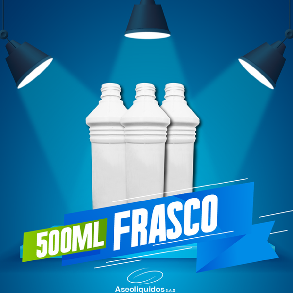 Frasco 500 mL - Envase - Aseoliquidos
